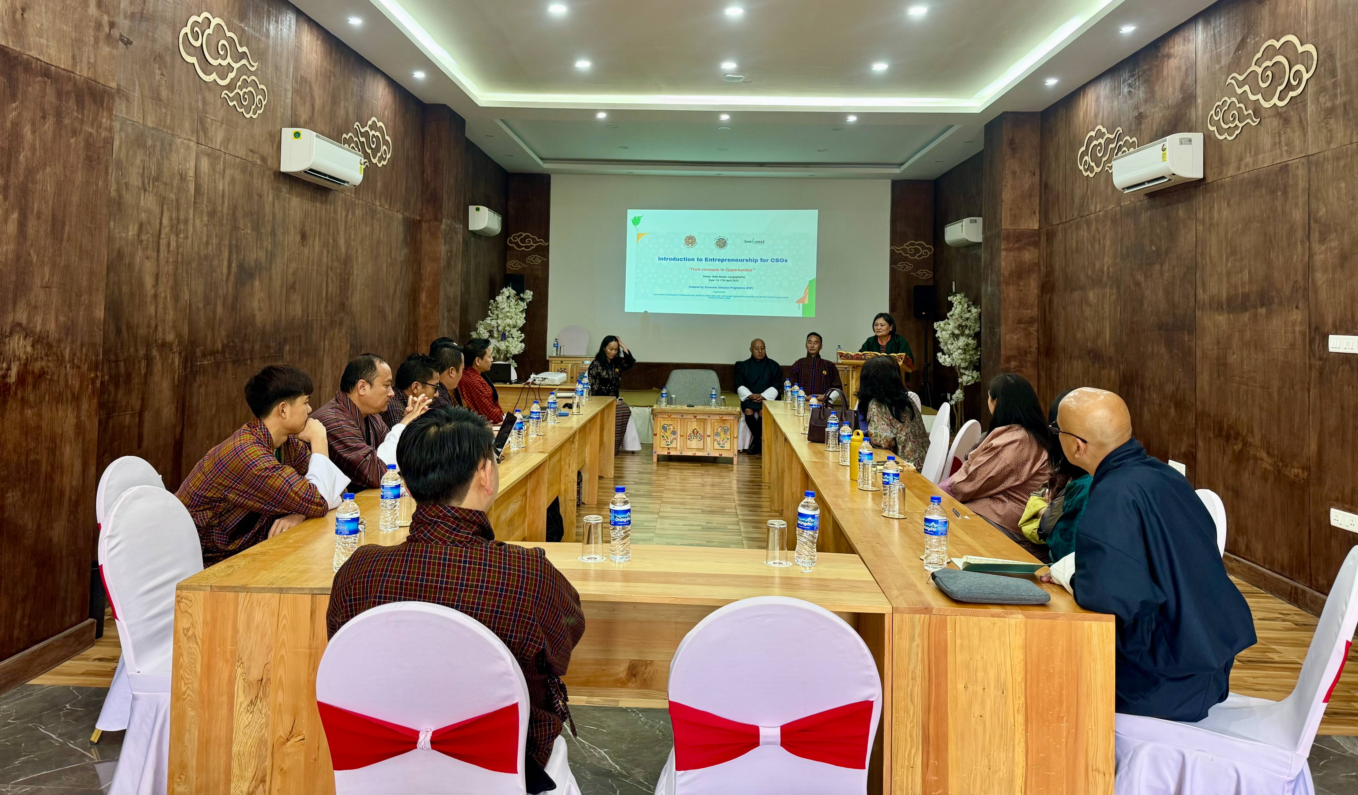 Training on Social Enterprise for the CSOs